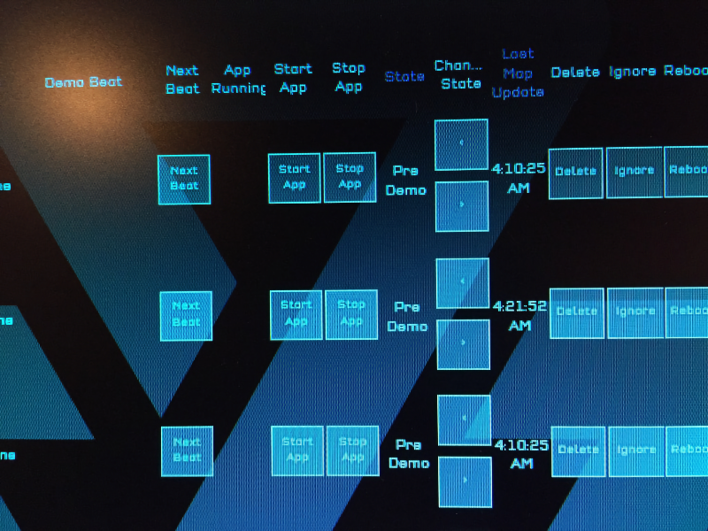 Map update timestamp showing after 4am