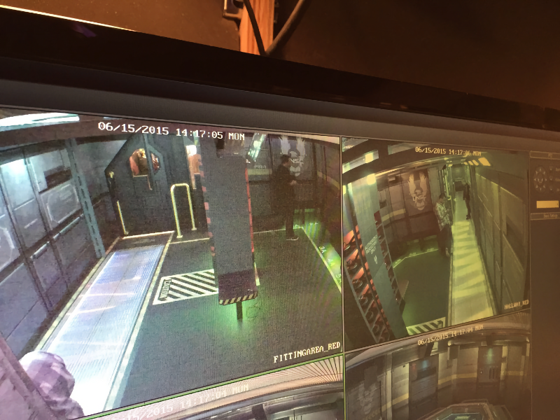 Security camera feeds