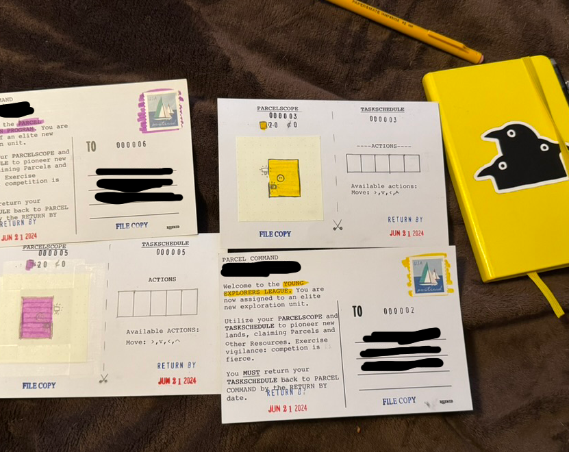 Final postcards