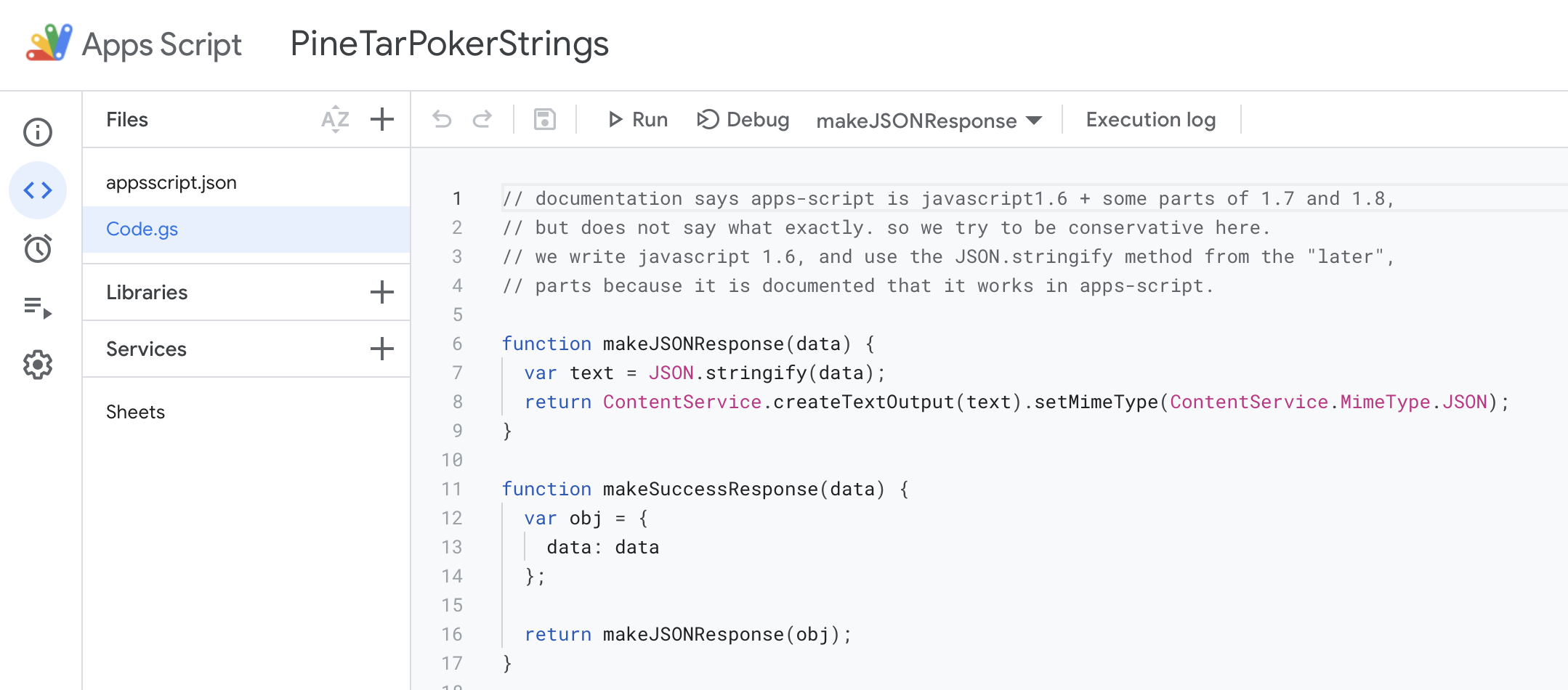 Google sheets scripts