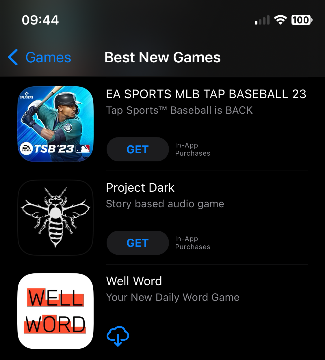Well Word in the App Store